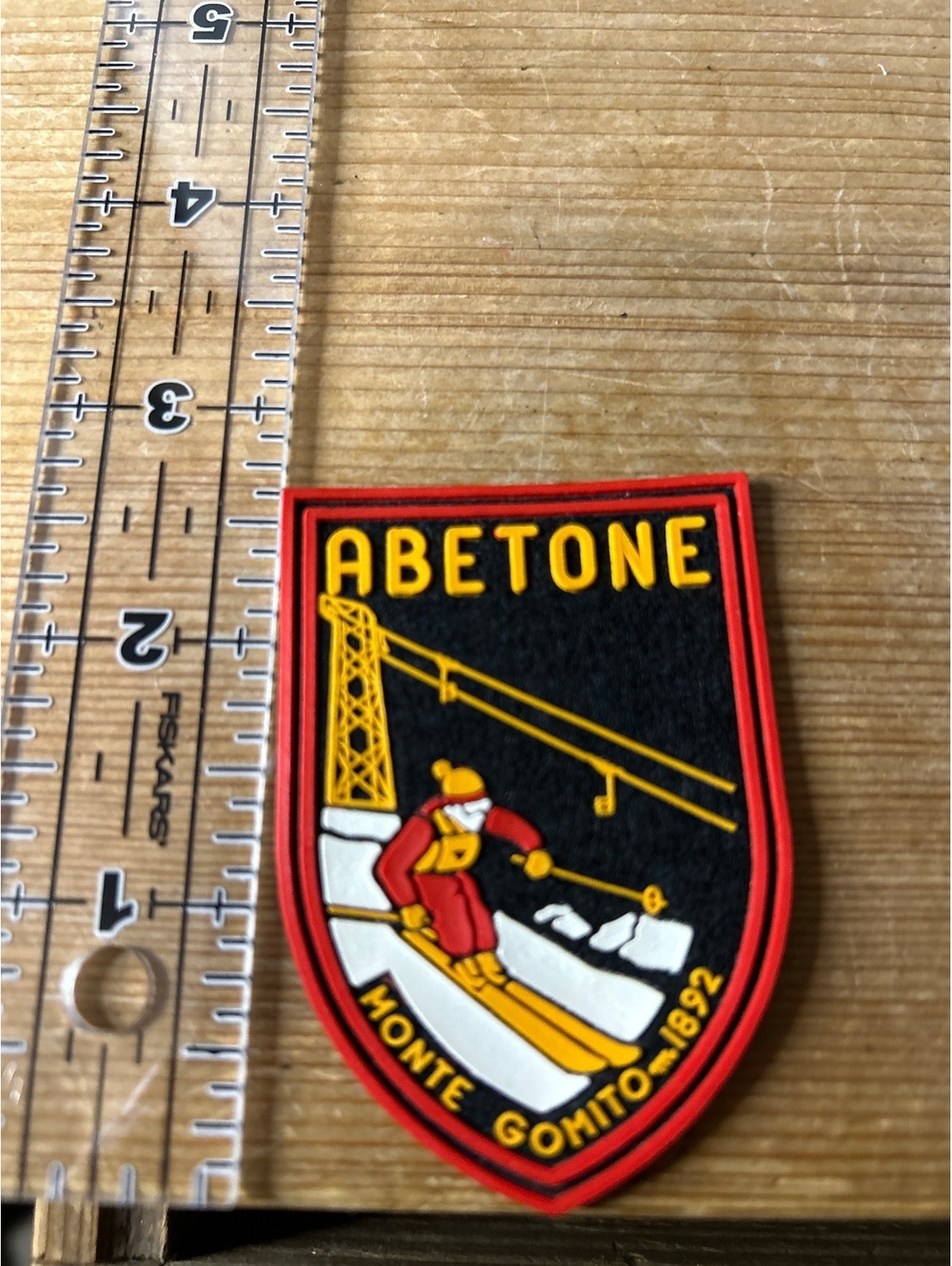 Abetone Monte Gomito 1892 Skiing Patch